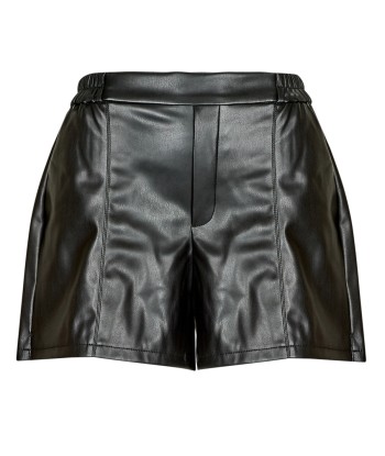 Short femmes Vila VIPEN RW COATED SHORTS Noir
