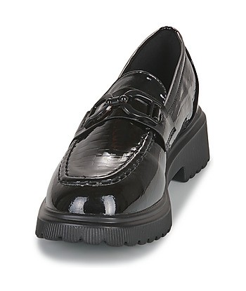 Mocassins femmes Moony Mood CANOPIA Noir