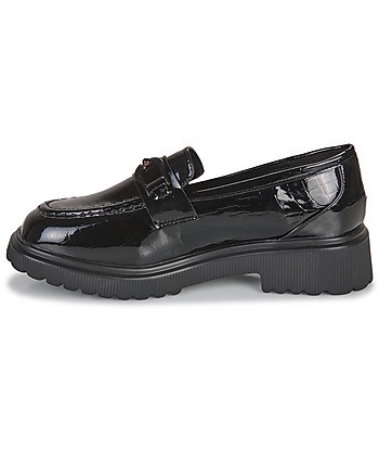 Mocassins femmes Moony Mood CANOPIA Noir