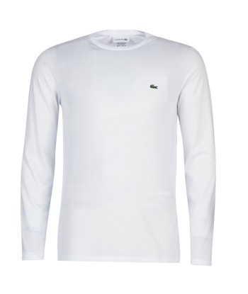 T-shirt hommes Lacoste TH6712 Blanc