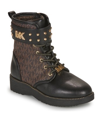 Boots enfant filles MICHAEL Michael Kors HASKELL STUDS Noir