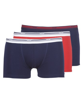 Boxers hommes DIM DAILY COLORS BOXER x3 Bleu