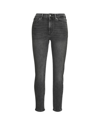 Jeans mom femmes Only ONLEMILY STRETCH HW ST AK DNM CRO614 Gris