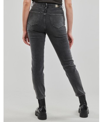 Jeans mom femmes Only ONLEMILY STRETCH HW ST AK DNM CRO614 Gris