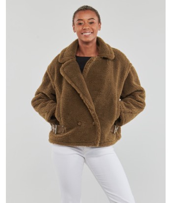 Blouson femmes Only ONLSANNE TEDDY AVIATOR CC OTW Marron