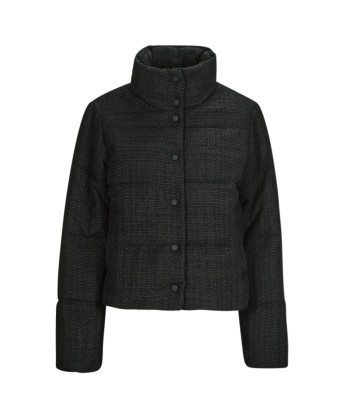 Doudounes femmes Only ONLWIKI BOUCLE MIX PUFFER JACKET OTW Noir