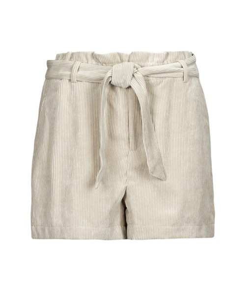 Short femmes Only ONLVIOLA HW PB BELT CORD SHORTS TLR Beige