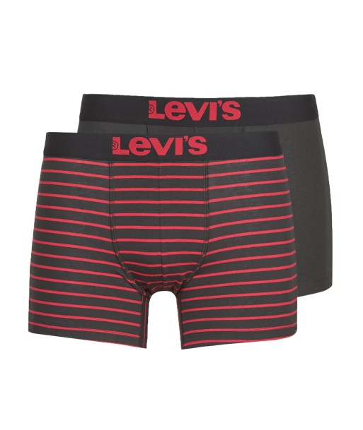 Boxers hommes Levis MEN VINTAGE PACK X2 Noir