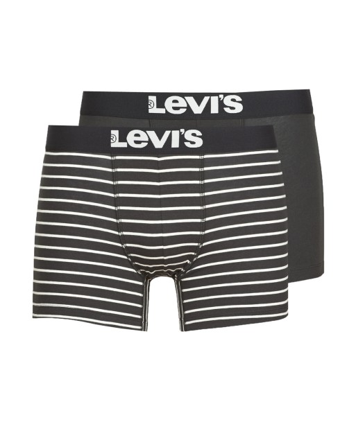 Boxers hommes Levis MEN VINTAGE PACK X2 Noir