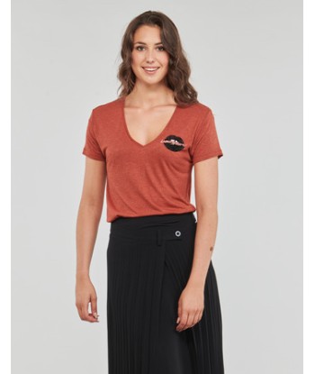 T-shirt femmes Ikks BX10385 Rouge