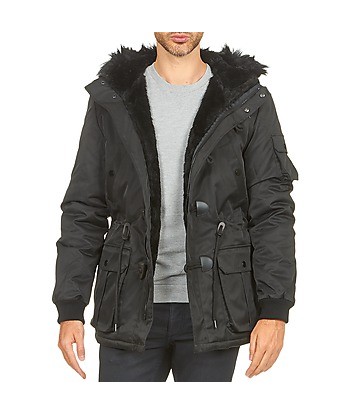 Parka hommes Eleven Paris MAURIZ Noir