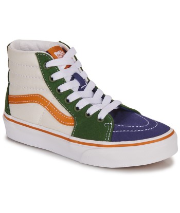 Baskets montantes enfant garcons Vans UY SK8-HI Blanc