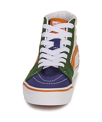 Baskets montantes enfant garcons Vans UY SK8-HI Blanc