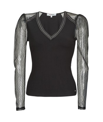 T-shirt femmes Morgan TABY Noir