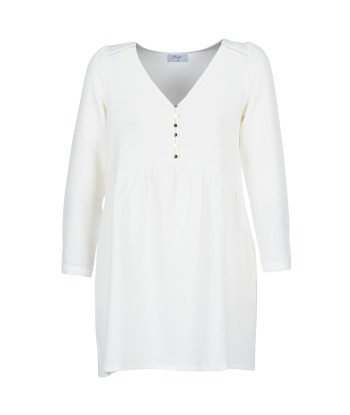 Robe courte femmes Betty London LADY Blanc
