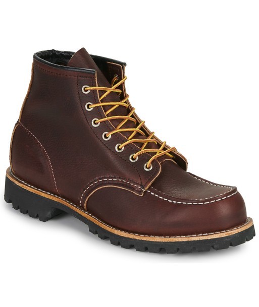 Boots hommes Red Wing 8146 ROUGHNECK MOC TOE Marron