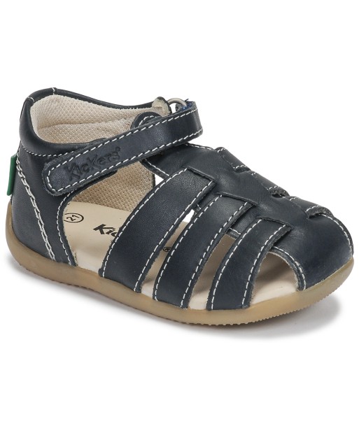 Sandales enfant garcons Kickers BIGFLO-2 Bleu