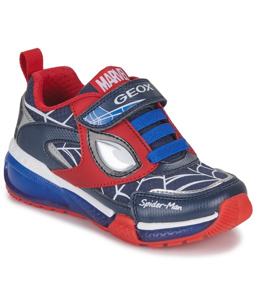 Baskets basses enfant garcons Geox J BAYONYC BOY D Marine