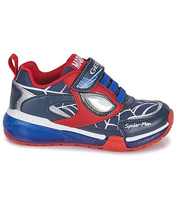 Baskets basses enfant garcons Geox J BAYONYC BOY D Marine