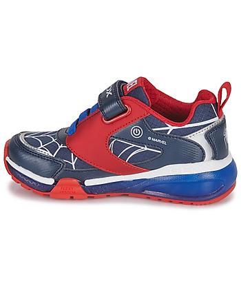 Baskets basses enfant garcons Geox J BAYONYC BOY D Marine