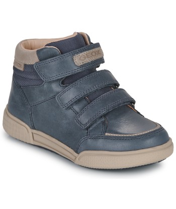 Baskets montantes enfant garcons Geox J POSEIDO BOY B Bleu