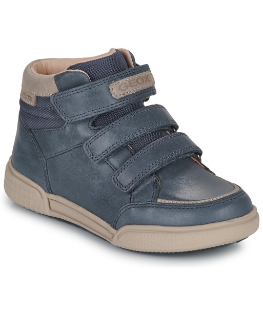Baskets montantes enfant garcons Geox J POSEIDO BOY B Bleu