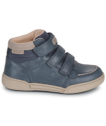 Baskets montantes enfant garcons Geox J POSEIDO BOY B Bleu