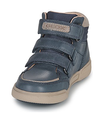 Baskets montantes enfant garcons Geox J POSEIDO BOY B Bleu