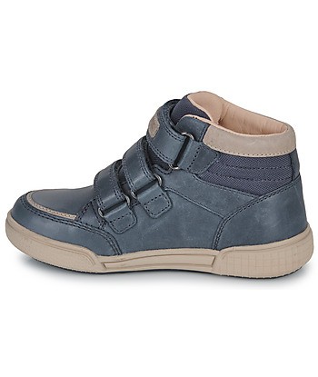 Baskets montantes enfant garcons Geox J POSEIDO BOY B Bleu