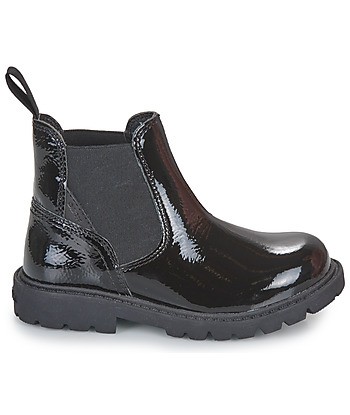 Boots enfant filles Geox J SHAYLAX GIRL B Noir