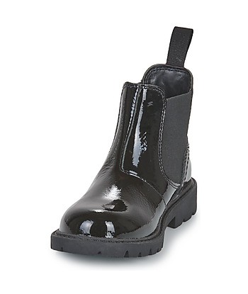 Boots enfant filles Geox J SHAYLAX GIRL B Noir