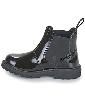 Boots enfant filles Geox J SHAYLAX GIRL B Noir