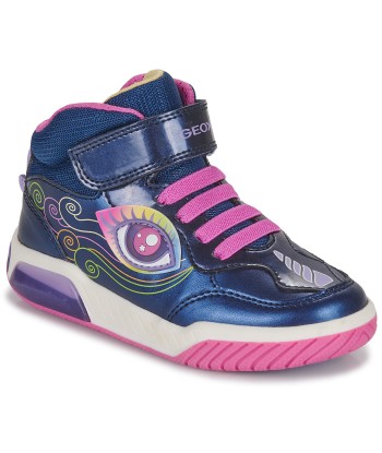 Baskets montantes enfant filles Geox J INEK GIRL B Marine