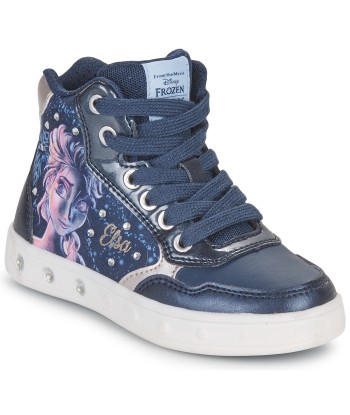 Baskets montantes enfant filles Geox J SKYLIN GIRL E Marine