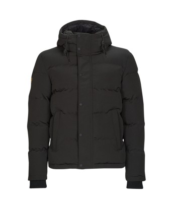 Doudounes hommes Superdry EVEREST SHORT HOODED PUFFER Noir