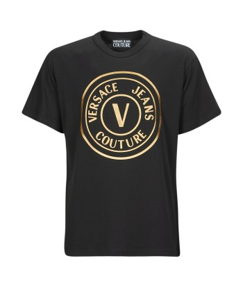 T-shirt hommes Versace Jeans Couture GAHT05 Noir