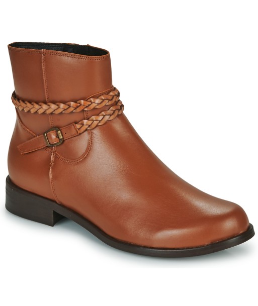 Boots femmes So Size OSCARDO Marron