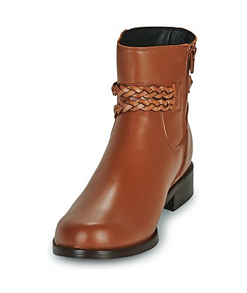 Boots femmes So Size OSCARDO Marron