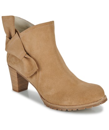Bottines femmes So Size DALILA Beige