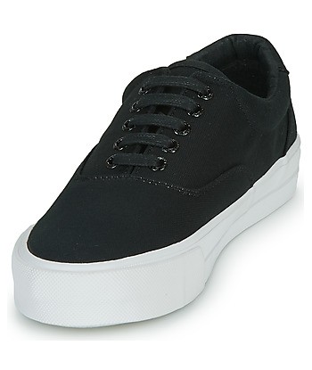 Baskets basses femmes Superdry CLASSIC LACE UP TRAINER Noir