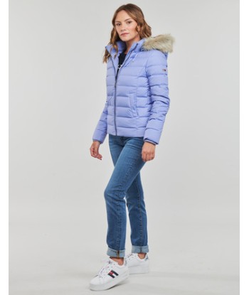 Doudounes femmes Tommy Jeans TJW BASIC HOODED DOWN JACKET Bleu