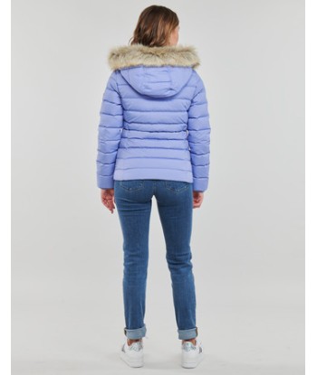 Doudounes femmes Tommy Jeans TJW BASIC HOODED DOWN JACKET Bleu