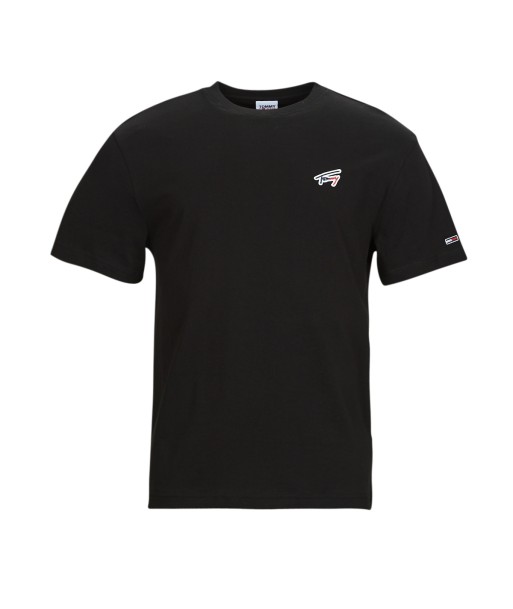 T-shirt hommes Tommy Jeans TJM CLSC SIGNATURE TEE Noir