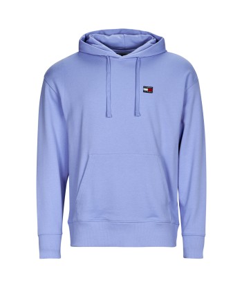 Sweat-shirt hommes Tommy Jeans TJM RLX XS BADGE HOODIE Bleu
