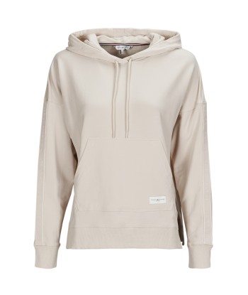 Sweat-shirt femmes Tommy Hilfiger LONG HOODIE Beige
