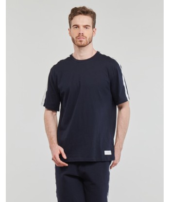 T-shirt hommes Tommy Hilfiger SS TEE LOGO Marine