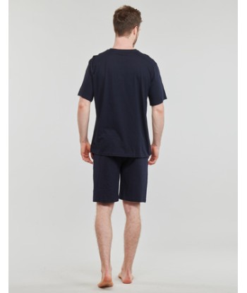 T-shirt hommes Tommy Hilfiger SS TEE LOGO Marine