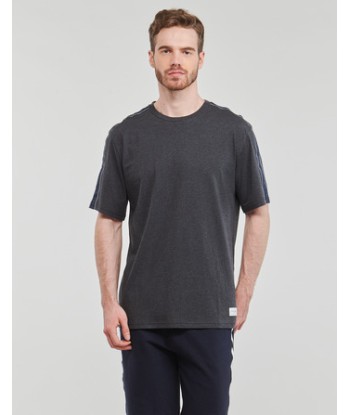 T-shirt hommes Tommy Hilfiger SS TEE LOGO Gris