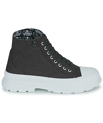 Baskets montantes femmes Le Temps des Cerises LINA Noir