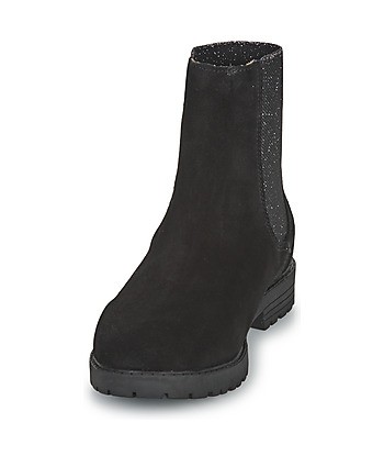 Boots enfant filles Citrouille et Compagnie OTCHOUM Noir